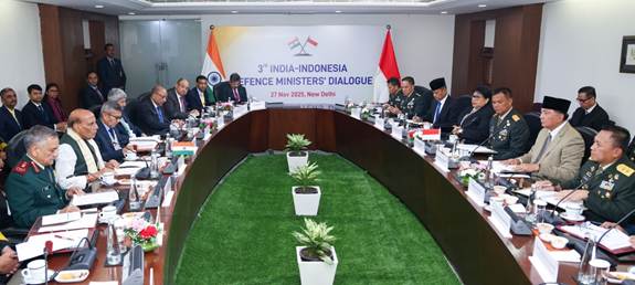 Defence Ministers of India & Indonesia Co-Chair 3rd India-Indonesia Dialogue